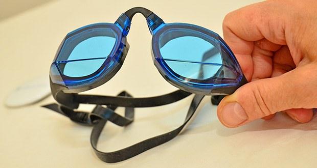 TheMagic5 Blue Magic individuelle Schwimmbrille im Test - Innovative Optimal Fitting Technology (OFT)