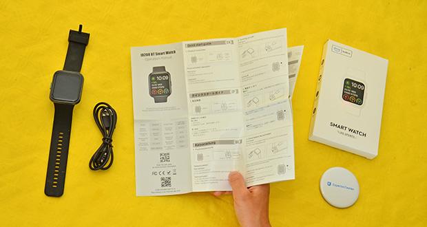 Tensky Smartwatch 208BT im Test - Integrierter Alexa-Sprachassistent