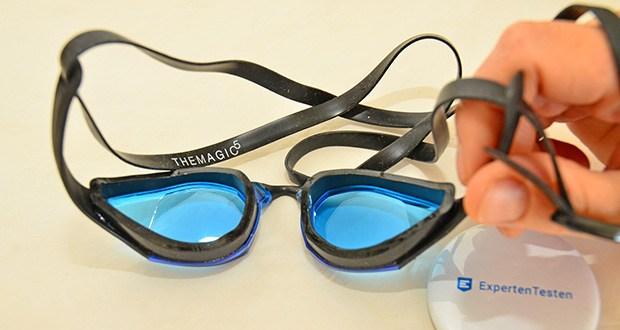 TheMagic5 Blue Magic individuelle Schwimmbrille im Test - Kein Wasserleck dank Maßanfertigung
