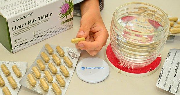 amitamin Leber & Mariendistel Komplex im Test - Kombiniert beste Zutaten aus aller Welt