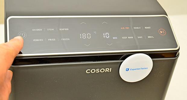Cosori 6.4-Liter Dual Blaze Smart Heißluftfritteuse im Test - Praktischer One-Touch-Betrieb