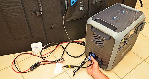 BLUETTI AC200P Solaranlage mit PV350 Stromgenerator Solar-Kit im Test - Fünf verschiedene Ladeoptionen