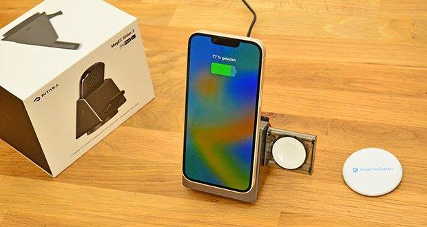 PITAKA MagEZ Slider 2 Ladestation & Powerbank für iPhone im Test - Ermöglicht kabelloses Aufladen für mehrere Geräte