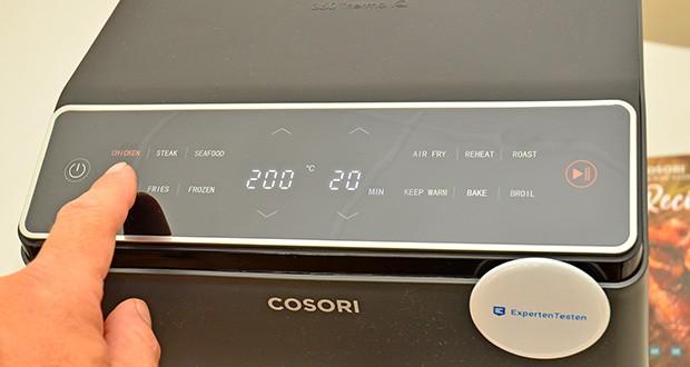 Cosori 6.4-Liter Dual Blaze Smart Heißluftfritteuse im Test - 12 Multifunktionsprogramme
