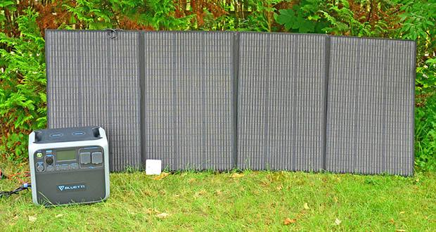 BLUETTI AC200P Solaranlage mit PV350 Stromgenerator Solar-Kit im Test - Ideale Lösung für Außen- und Inneneinsatz
