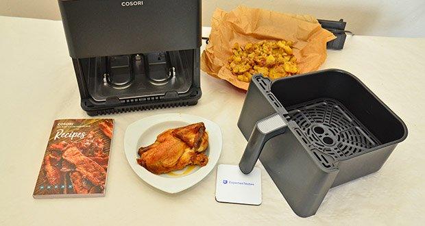 Cosori 6.4-Liter Dual Blaze Smart Heißluftfritteuse im Test - Geeignet für 4-6 Personen