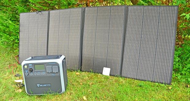 BLUETTI AC200P Solaranlage mit PV350 Stromgenerator Solar-Kit im Test - Hohe Leistung von 2000W