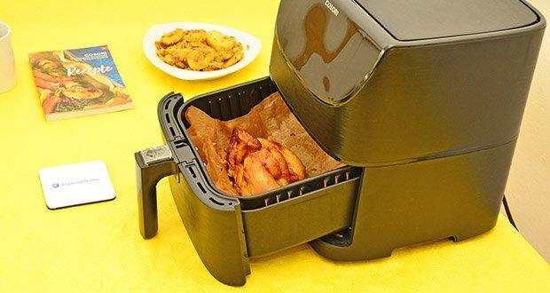 Cosori 5,5-Liter Heißluftfritteuse im Test - Gesundes Frittieren