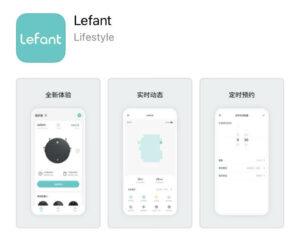 Lefant App für den Lefant N3 Saug- und Wischroboter