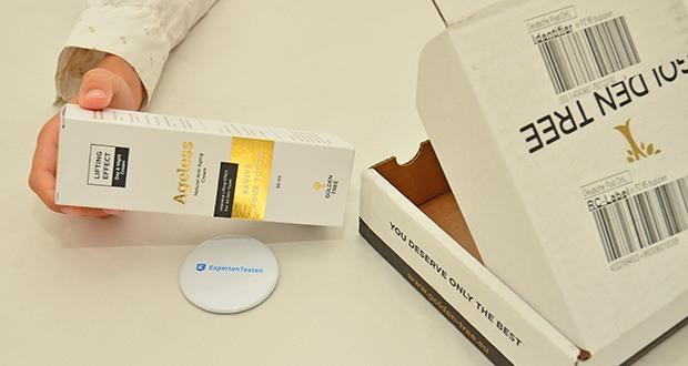 Golden Tree Ageless Antifaltencreme im Test - Hergestellt in der EU
