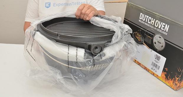 GUSSKÖNIG Dutch Oven 9L Set im Test - Leichte 11 Kilogramm