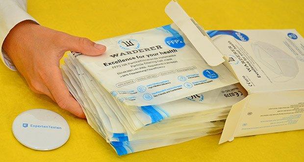 W WARDERER Premium FFP2 Maske Weiss im Test - Geeignet für den täglichen Gebrauch