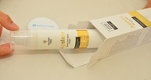 Golden Tree Ageless Antifaltencreme im Test - 100% Zufriedenheitsgarantie