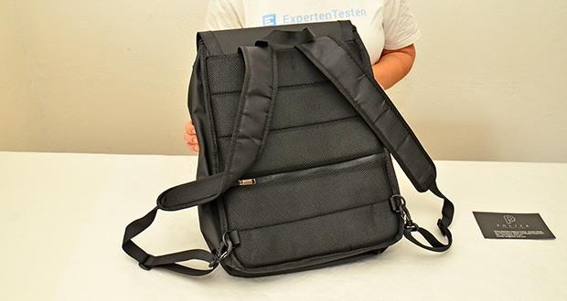 POLIER Wanderrucksack Arbeitsrucksack im Test - Robustes PVC-Polyester-Mix