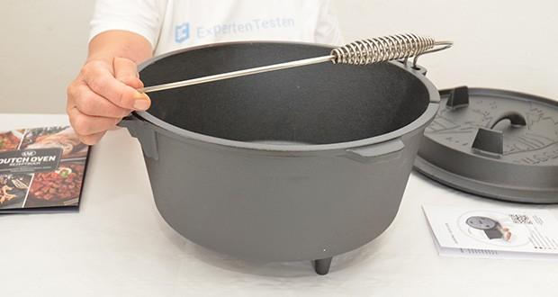 GUSSKÖNIG Dutch Oven 9L Set im Test - Kapazität von 9 Litern