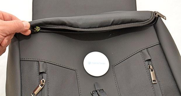 POLIER Wanderrucksack Arbeitsrucksack im Test - Spezielle ReiĂźverschlĂĽsse