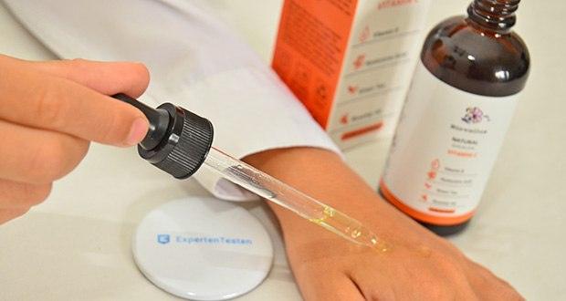 Biovallue Vitamin C Serum im Test - Praktische Pipetten-Applikation