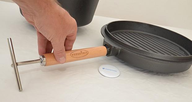 GUSSKÖNIG Dutch Oven 9L Set im Test - 2in1 Deckelheber-Design