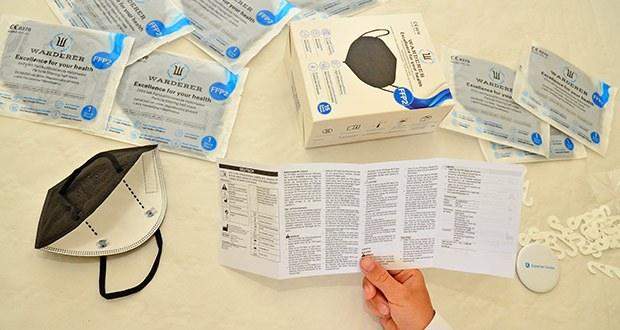 W WARDERER Premium FFP2 Maske Schwarz im Test - Schutz vor Aerosolen, Staub und Sporen