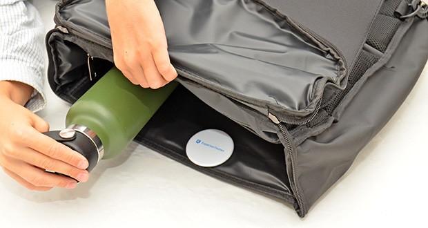 POLIER Wanderrucksack Arbeitsrucksack im Test - Essen & Getränke temperiert