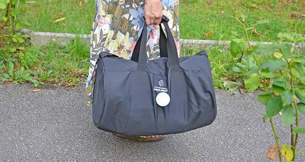 The Global Project Recycelte Reisetasche im Test - Leichtgewichtig