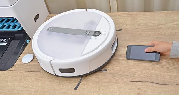 yeedi cube Saug- und Wischroboter mit Absaugstation im Test - Intuitive yeedi-App Bedienung