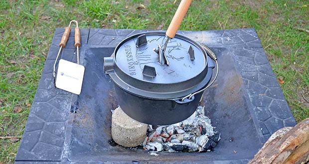 GUSSKÖNIG Dutch Oven 9L Set im Test - Robuste Gusseisen-Bauweise