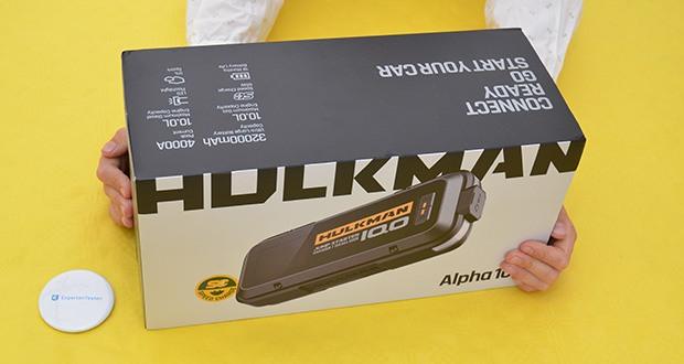 HULKMAN Alpha 100 Starthilfe im Test - Ultra-leistungsstarkes Jumpstarter