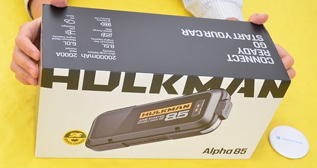 HULKMAN Alpha 85 Starthilfe im Test - Lebensretter im Notfall