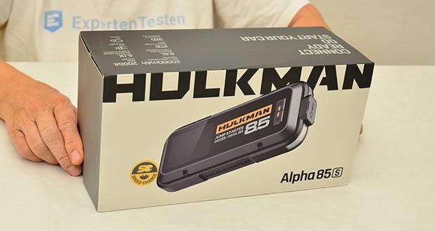 HULKMAN Alpha 85S Starthilfe im Test - Enorme 20000mAh Batteriekapazität