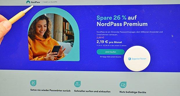 NordPass von NordVPN im Test - Unbegrenztes Passwort-Speichern