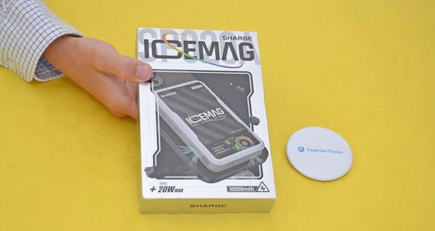 SHARGE Icemag Powerbank im Test - 12 Monate Garantie; Lebenslange KundenunterstĂĽtzung
