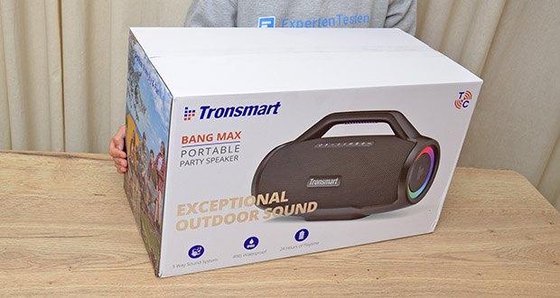 Tronsmart Bang Max Tragbarer Party-Lautsprecher im Test - Beeindruckende 130W Klangleistung