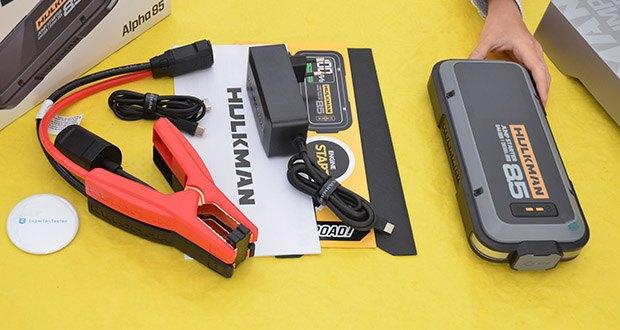 HULKMAN Alpha 85 Starthilfe im Test - Tragbar für Unterwegs