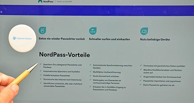 NordPass von NordVPN im Test - Höhere Sicherheit als Browser-Manager
