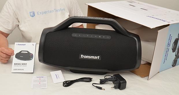 Tronsmart Bang Max Bluetooth Outdoor Lautsprecher im Test - Aktuelle Bluetooth 5.3 Technologie
