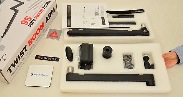 THRONMAX Twist Boom Arm S6 Mikrofon Stand im Test - Robust mit 1,66 Kilogramm