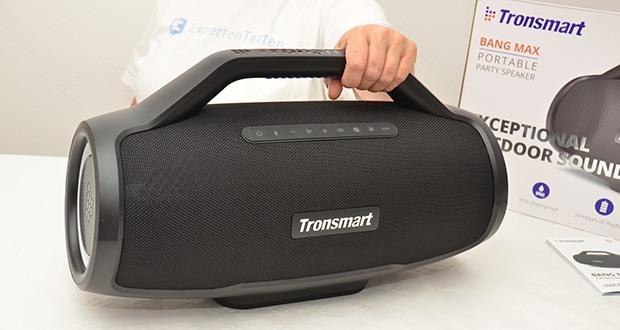 Tronsmart Bang Max Bluetooth Outdoor Lautsprecher im Test - Robustes, abenteuerliches Design