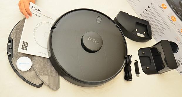 ZACO A11s Pro Saug- Wischroboter im Test - Reinigt 250 m² Fläche