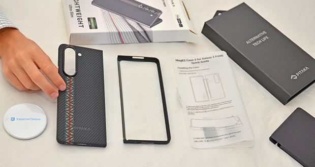 pitaka Air Case Hülle für Galaxy Z Fold5 im Test - Hochwertige Aramidfasern