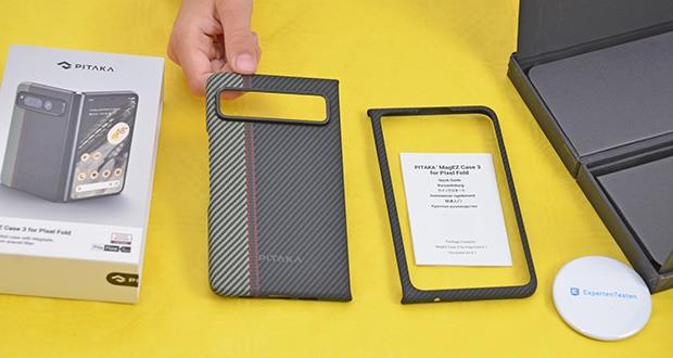 pitaka MagEZ Hülle für Pixel Fold Ouvertüre im Test - Federleicht (21,5 g)