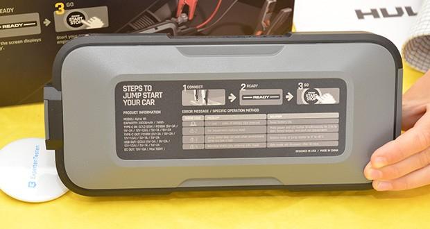 HULKMAN Alpha 85 Starthilfe im Test - 2000A Spitzenstrom