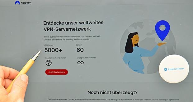 NordVPN im Test - 5800+ globale VPN-Server