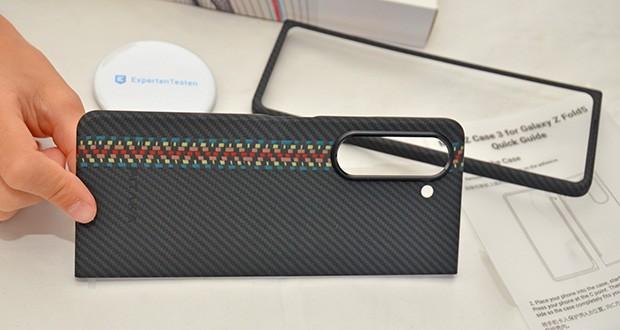 pitaka Air Case Hülle für Galaxy Z Fold5 im Test - Texturierte Oberfläche