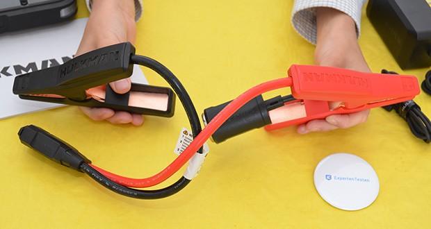 HULKMAN Alpha 85 Starthilfe im Test - Ergonomische Batterieklemmen