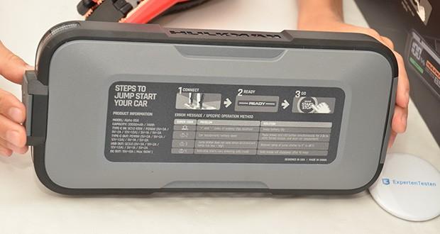 HULKMAN Alpha 85S Starthilfe im Test - Geeignet für kälteste Umgebungen: Innovative -40°C Starttechnologie