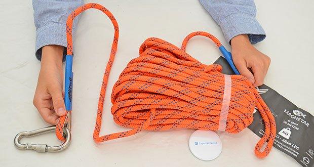 Magnetar Fischmagnet Pro im Test - Starkes 8mm Seil; Seillänge 20m