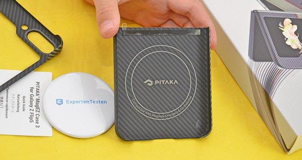 pitaka MagEZ Case 3 Hülle für Galaxy Z Flip5 im Test - Glatte Kanten