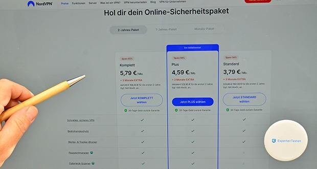 NordVPN im Test - Preis-Leistungs-Verhältnis