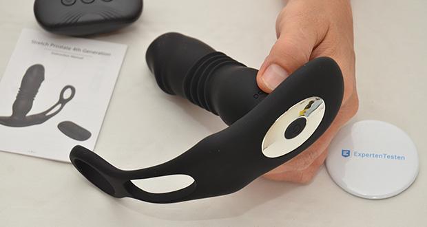 SAUL Doppel-Penisring Prostata Vibrator im Test - 3 Stoßmodi, 12 Vibrationsmodi